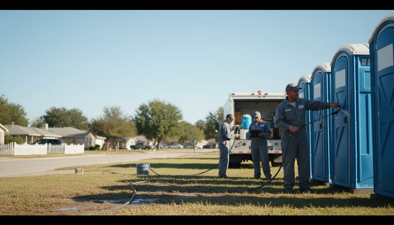 Long-Term Portable Toilet Rental in Dickens, IA near me